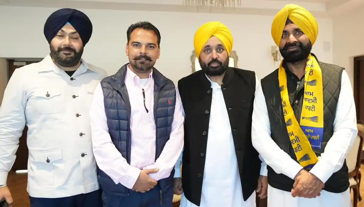 Former Congress MLA Gurpreet Singh GP joins AAP