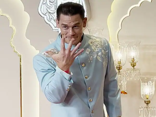 John Cena dons desi look for Anant