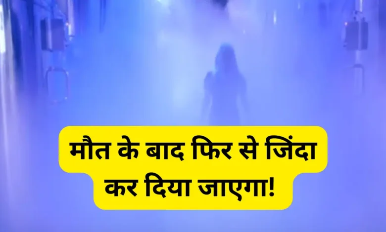 दोबारा जीने की चाह में अमीर करा रहे अपना क्रायोप्रिजर्वेशन,लैब में जमाए जा रहे हैं शव